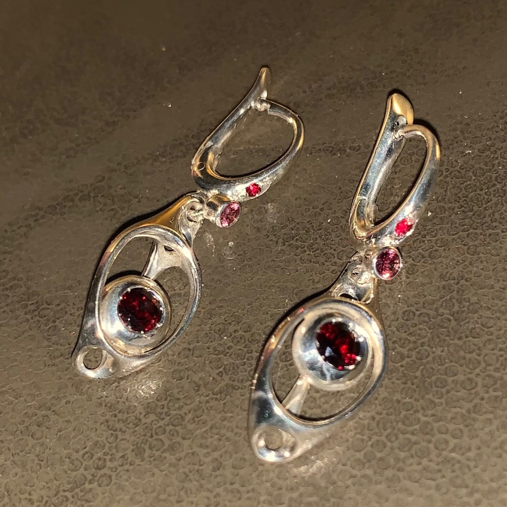 Silver Antique Earrings